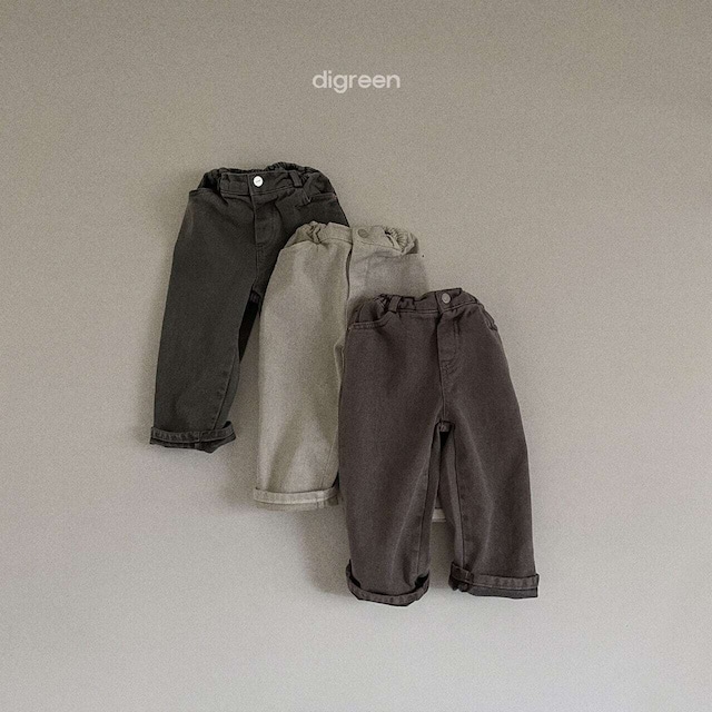 digreen Pigment Dying Pants