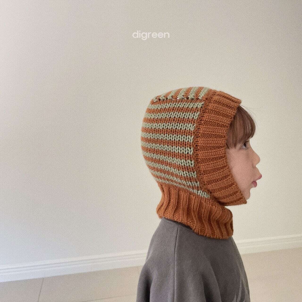 digreen Stripe balaclava