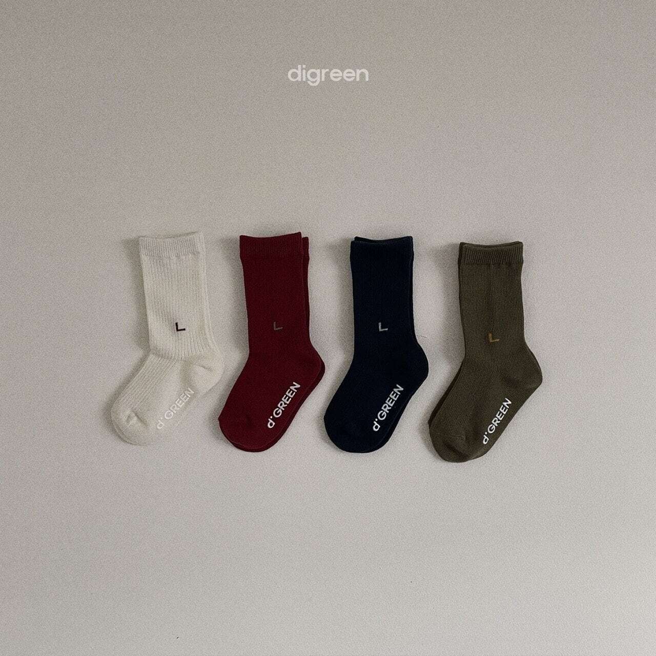 digreen Left Right socks