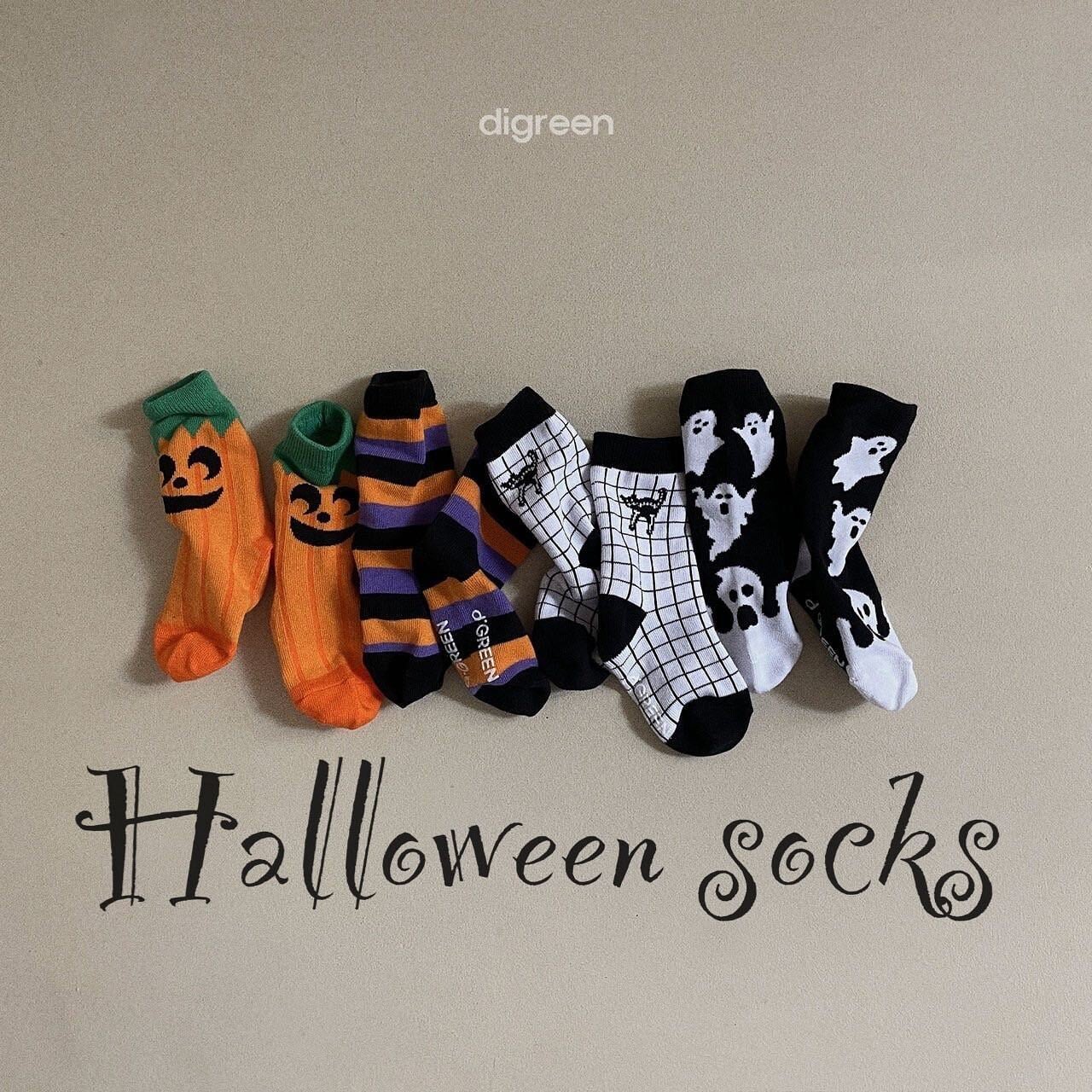 digreen halloween socks